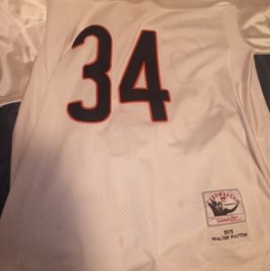 Walter Payton throwback jersey